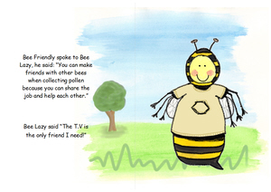 Buzz Word Book Illustrations